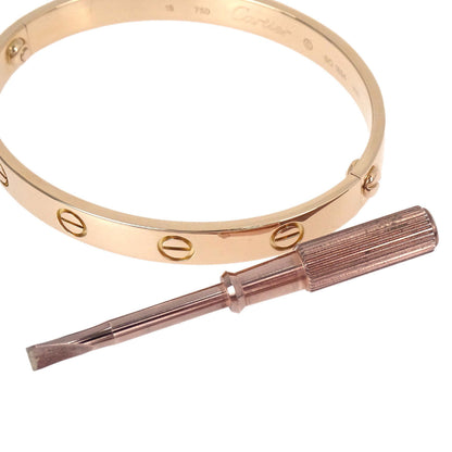Cartier Love Bracelet Bangle 750 #16 Jewelry
