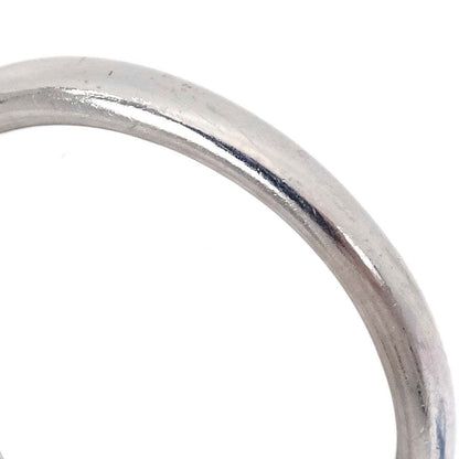 Ring Pt900 Diamond Silver #47 Jewelry