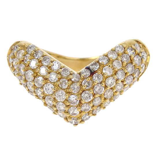 Ring 18K Gold Diamond #50 Jewelry