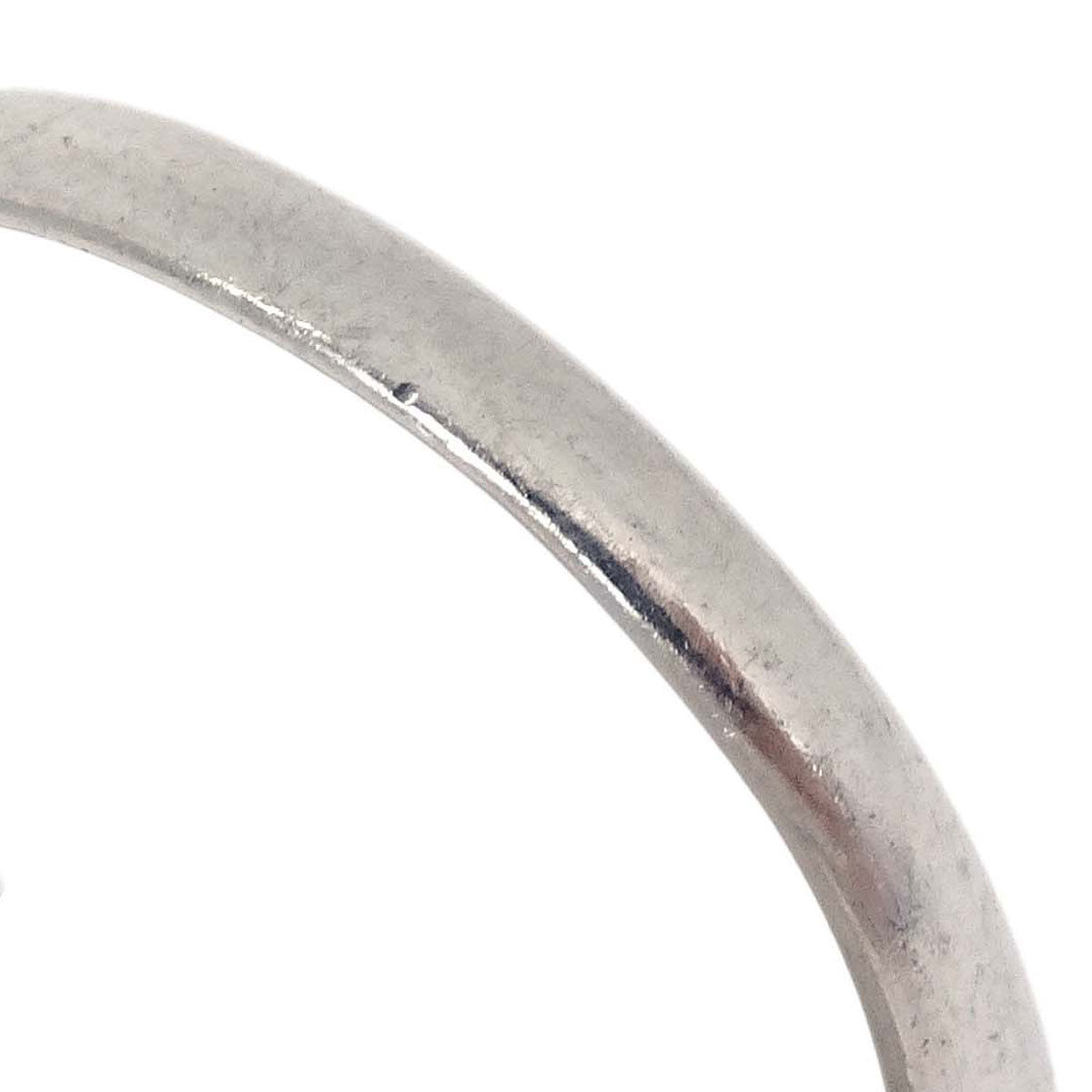 Ring Pt900 Diamond Silver #53 Jewelry