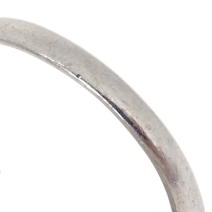 Ring Pt900 Diamond Silver #53 Jewelry