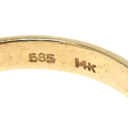 Ring 14K Gold Opal Diamond #53 Jewelry