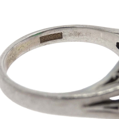 Ring Pm900 Jade Diamond Silver #52 Jewelry