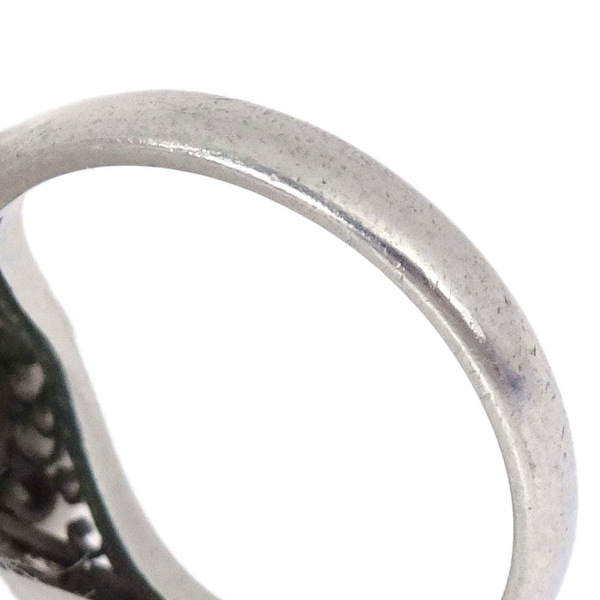 Ring Pm900 Jade Diamond Silver #52 Jewelry