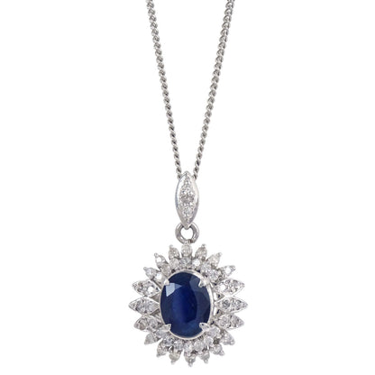 Pendant Necklace Pt900 Pt850  Jewelry