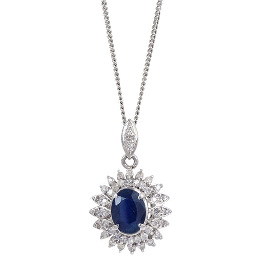 Pendant Necklace Pt900 Pt850  Jewelry