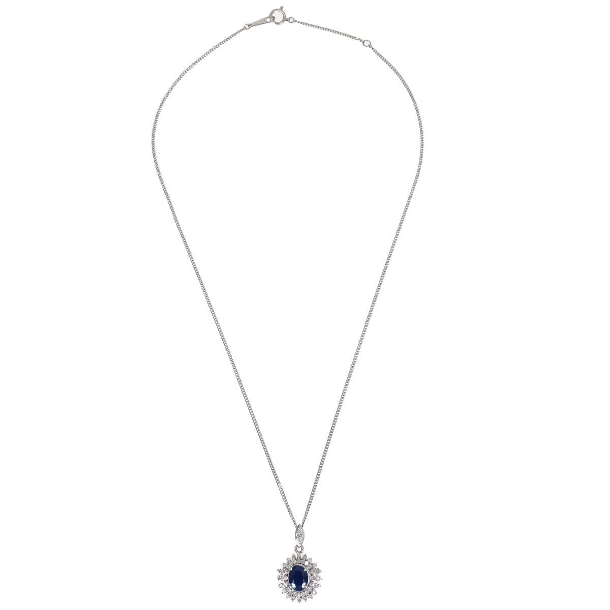 Pendant Necklace Pt900 Pt850  Jewelry
