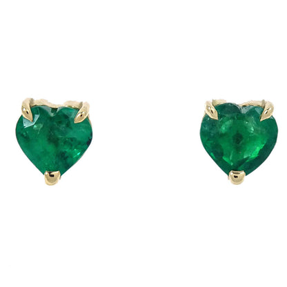 Pierced Earrings Heart 750YG Jewelry