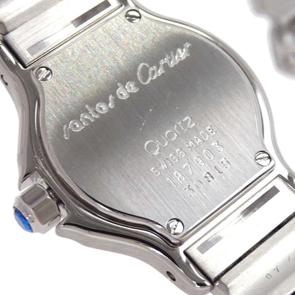 Cartier Santos Octagon SM 24mm Ref.187903 Quartz Watch 18KYG SS