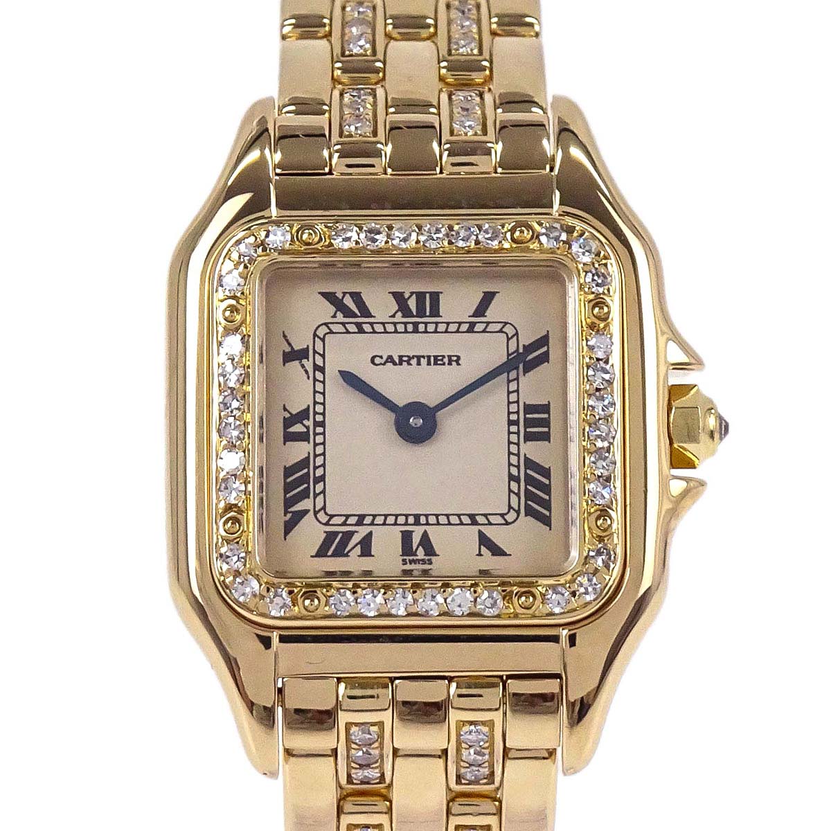 Cartier Panthere SM 22mm Ref.8057915 Quartz Watch 18KYG Diamond
