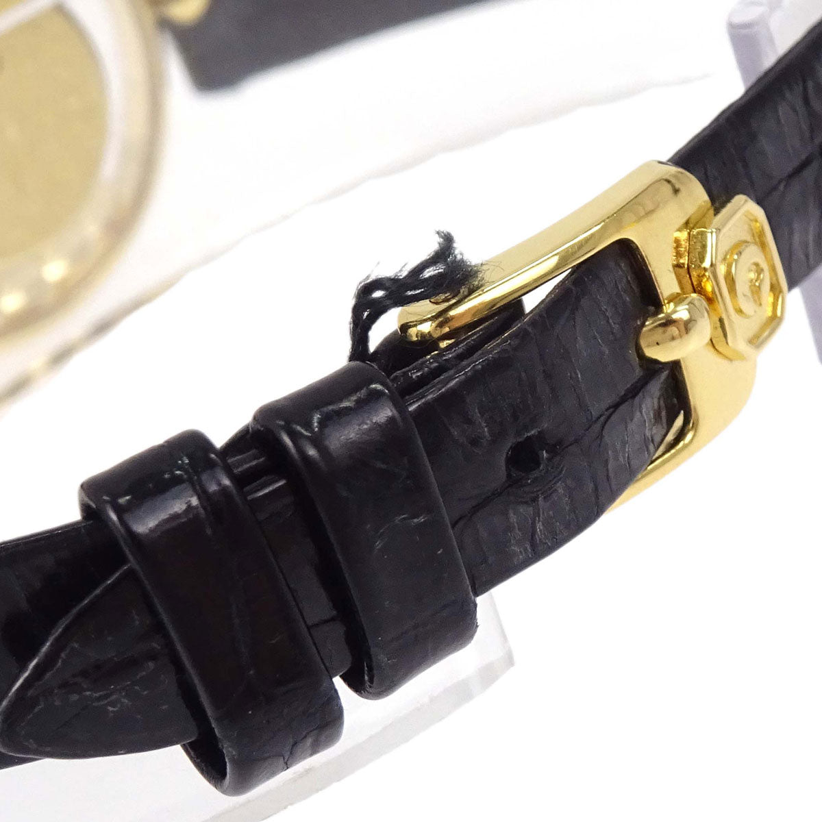 Chopard * Happy Diamonds 23mm Ref.20/3926 Quartz Watch 18KYG Crocodile