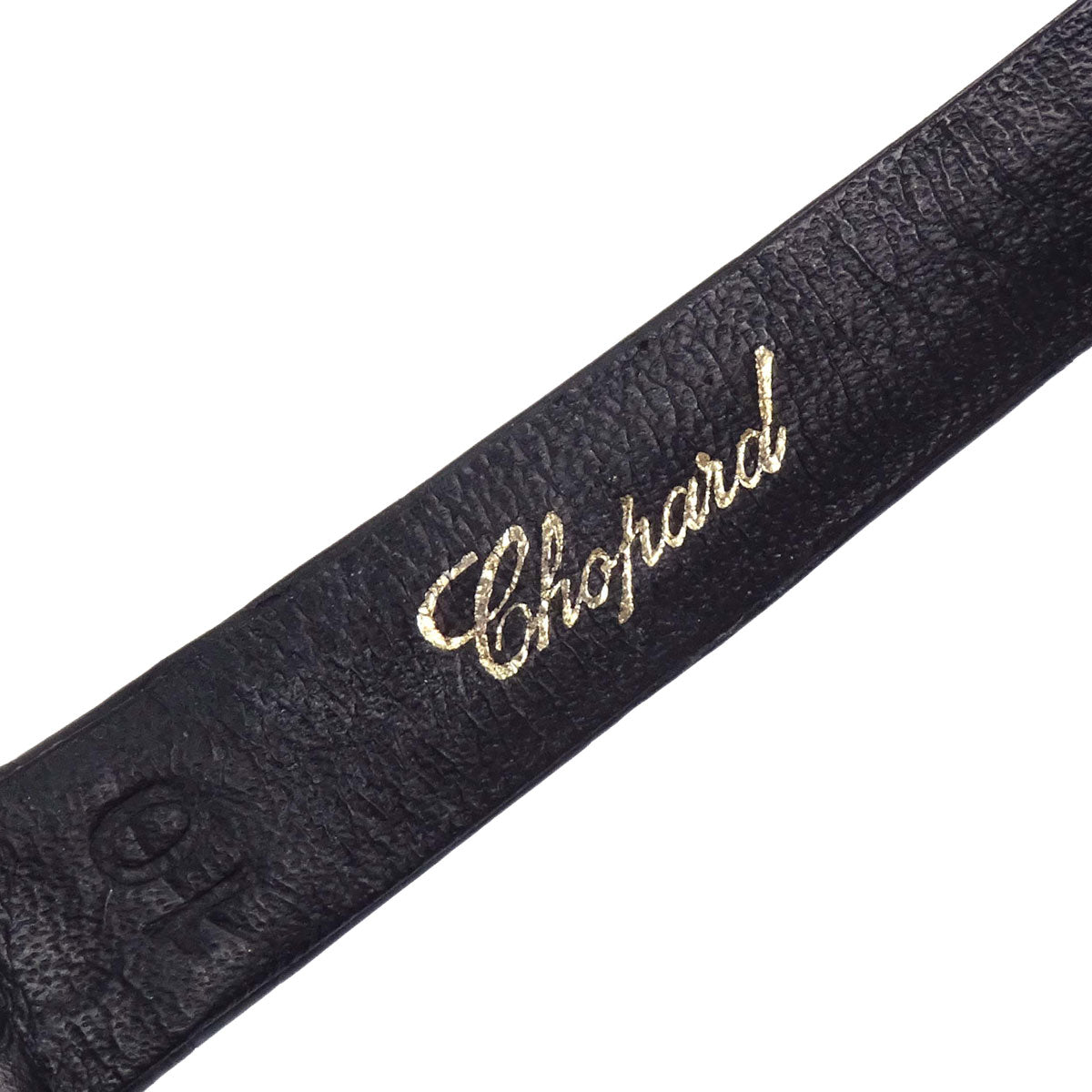 Chopard * Happy Diamonds 23mm Ref.20/3926 Quartz Watch 18KYG Crocodile