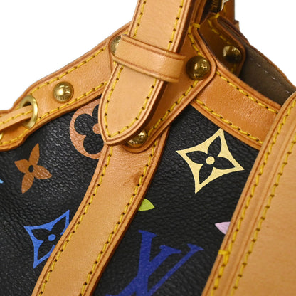Louis Vuitton Black Monogram Multicolor Theda PM Handbag M92346