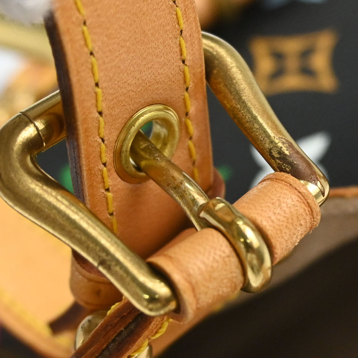 Louis Vuitton Black Monogram Multicolor Theda PM Handbag M92346