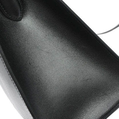 Hermes Black Box Calf Kelly Sport MM Shoulder Bag