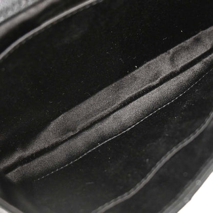 Chanel Black Lambskin Around the World Handbag