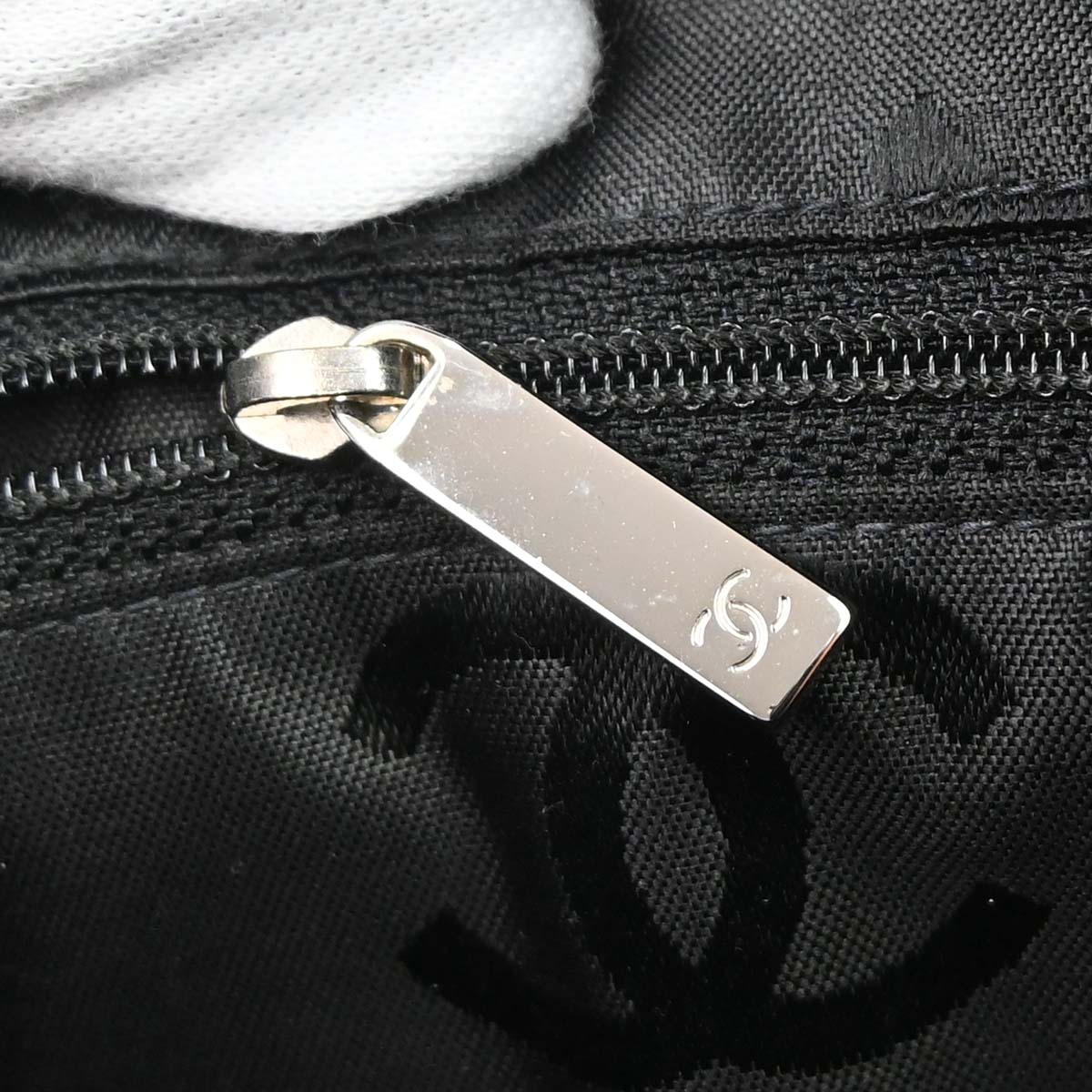Chanel Beige Calfskin Cambon Ligne Reporter Bag Handbag