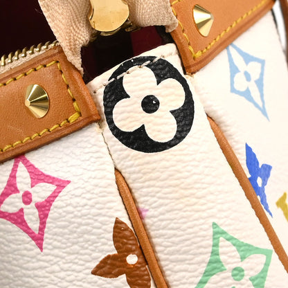 Louis Vuitton White Multicolor Pochette Accessoires M92649