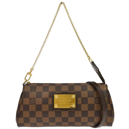 Louis Vuitton 2013 Damier Eva 2way Shoulder Chain Handbag N55213