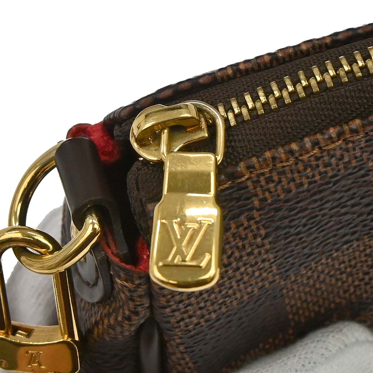Louis Vuitton 2015 Damier Eva 2way Shoulder Chain Handbag N55213