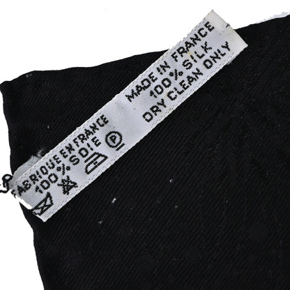Hermes Scarf Carre 90 Luna Park Black Small Good