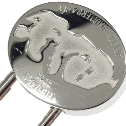 Hermes 2003 Mediterranean Cadena Padlock Silver Small Good