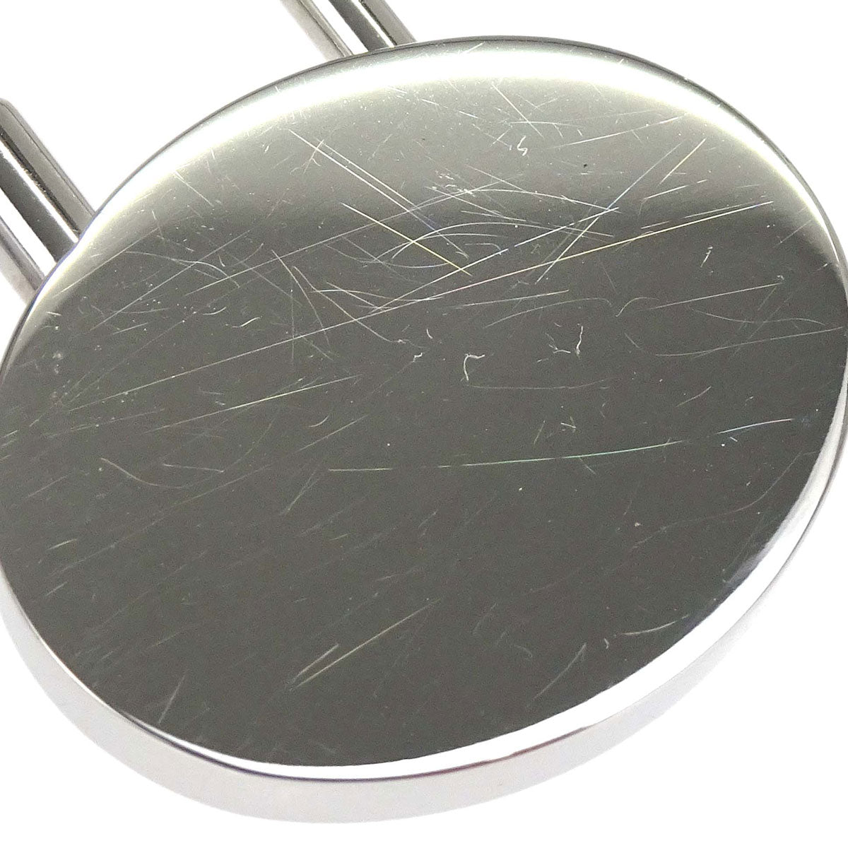 Hermes 2003 Mediterranean Cadena Padlock Silver Small Good