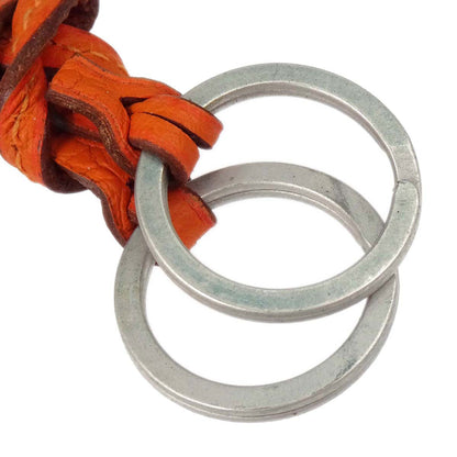 Hermes by Margiela Orange Taurillon Clochette Necklace Pendant