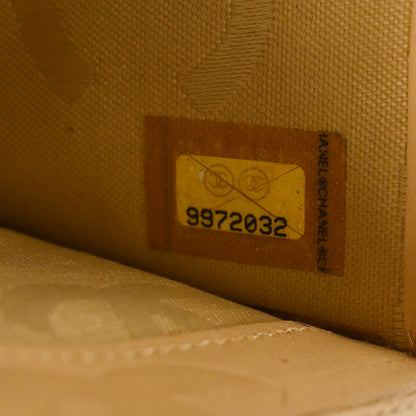 Chanel Beige Calfskin Cambon Ligne Bifold Wallet
