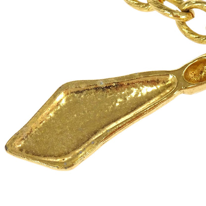 Chanel Gold Chain Tie Motif Necklace