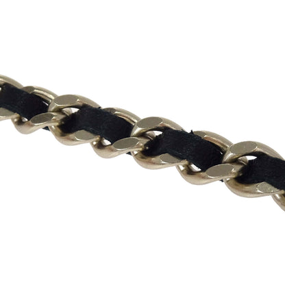 Chanel Chain Belt Medallion Gold Black Small Good