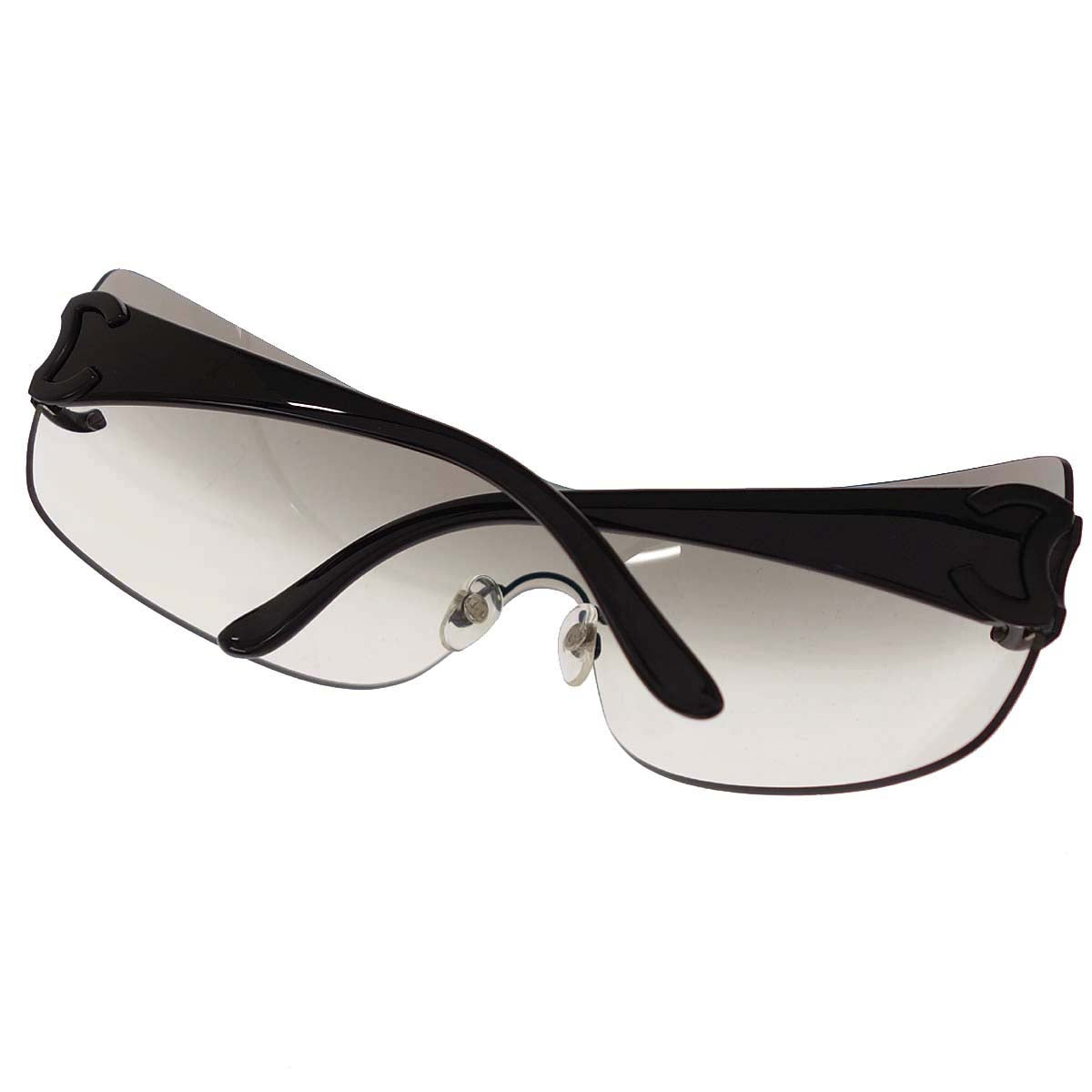Chanel Sunglasses Eyewear Black Small Good