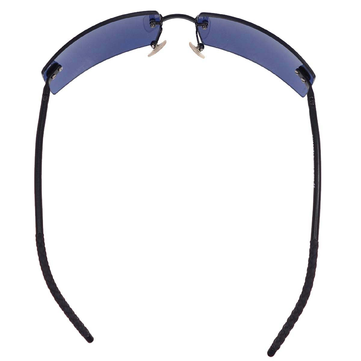 Chanel Sunglasses Eyewear Blue 62□16 Small Good