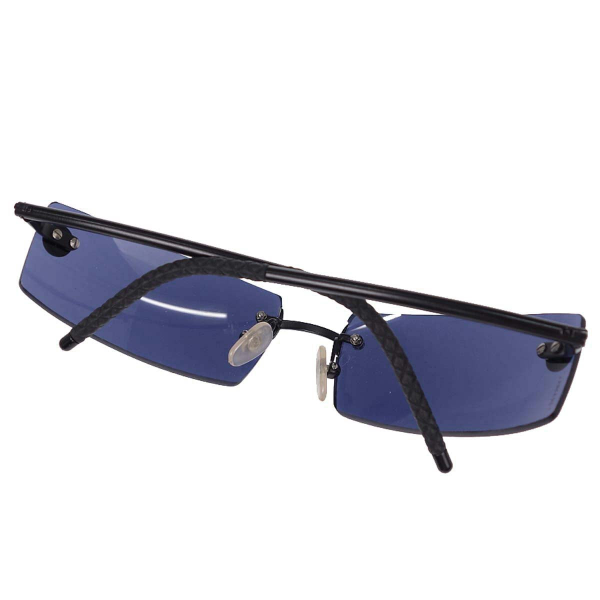 Chanel Sunglasses Eyewear Blue 62□16 Small Good
