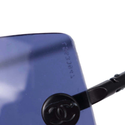 Chanel Sunglasses Eyewear Blue 62□16 Small Good