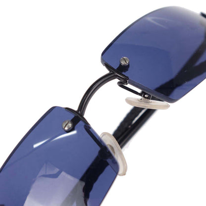 Chanel Sunglasses Eyewear Blue 62□16 Small Good