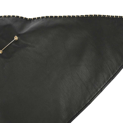 Chanel Black Lambskin Bandana 19 Small Good