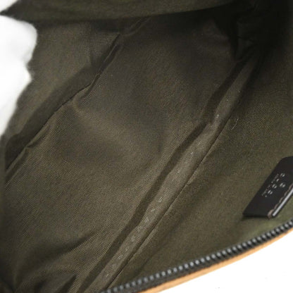 Gucci Brown Black Canvas GG Handbag