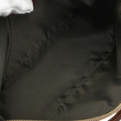 Gucci Beige Bordeaux Canvas GG Handbag