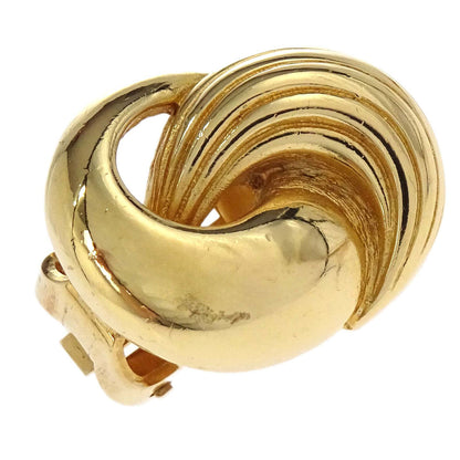 Christian Dior Clip-On Earrings Gold