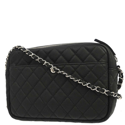 Chanel 2019 Black Lambskin Ultra Pocket Camera Bag