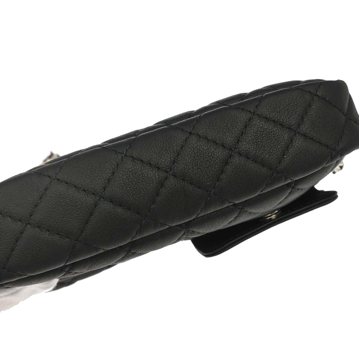 Chanel 2019 Black Lambskin Ultra Pocket Camera Bag