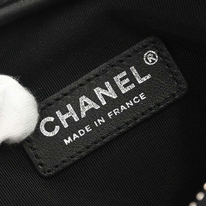 Chanel 2019 Black Lambskin Ultra Pocket Camera Bag