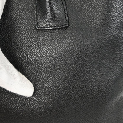 Chanel 2013-2014 Black Calfskin Executive Cerf 2way Shoulder Tote Bag