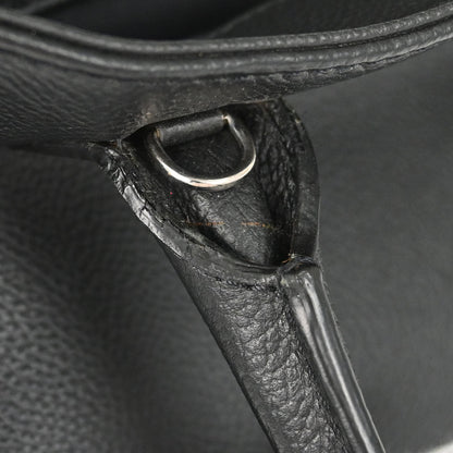 Chanel 2013-2014 Black Calfskin Executive Cerf 2way Shoulder Tote Bag