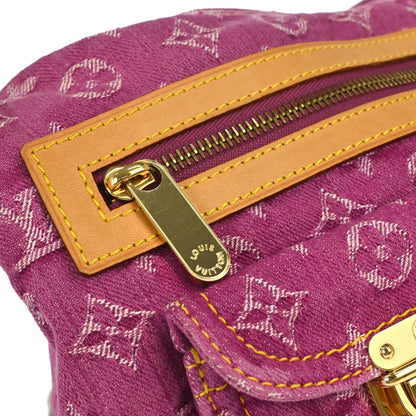 Louis Vuitton Pink Monogram Denim Baggy PM Shoulder Bag M95212