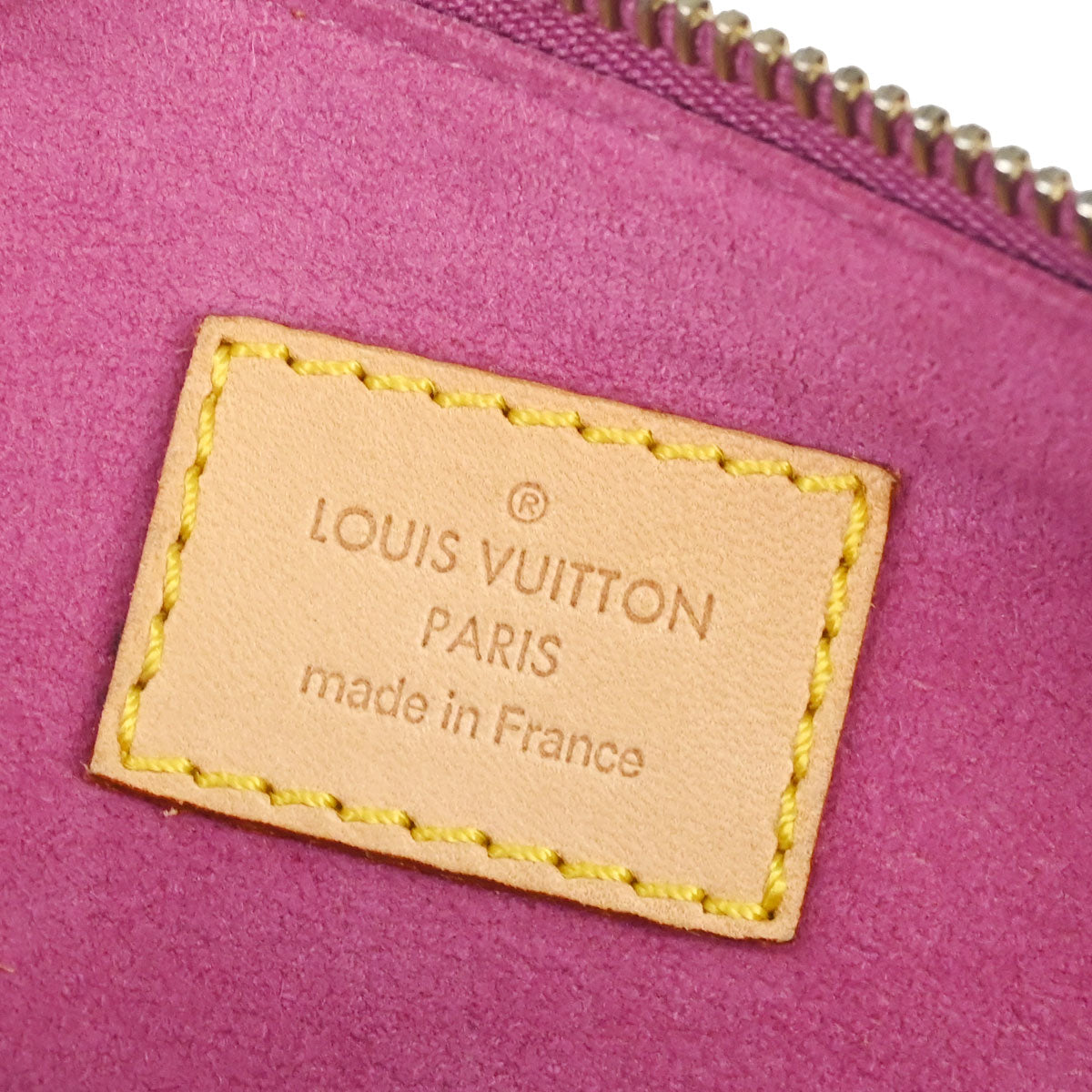 Louis Vuitton Pink Monogram Denim Baggy PM Shoulder Bag M95212