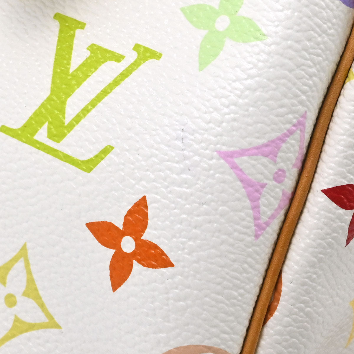 Louis Vuitton White Monogram Multicolor Speedy 30 Handbag M92643