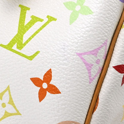 Louis Vuitton White Monogram Multicolor Speedy 30 Handbag M92643