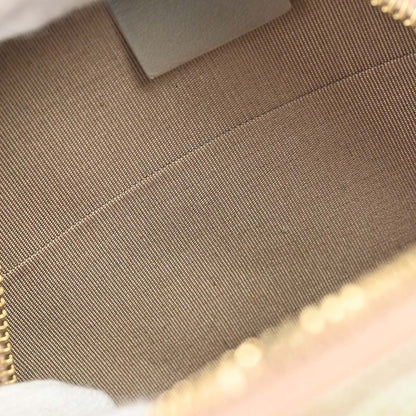 Chanel 2019 Beige Caviar Skin Iridescent Round Shoulder Bag